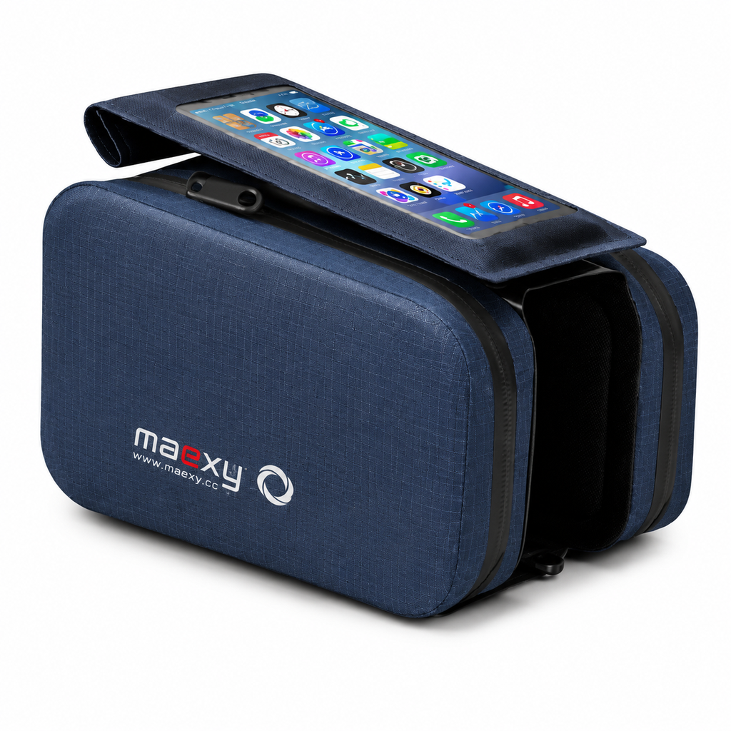 [BTT-TW-FO-012-OB-001] BikeTopTube | TwinForce | 1.2L | Ombre Blue | Mobile | 210PA66RSTPU