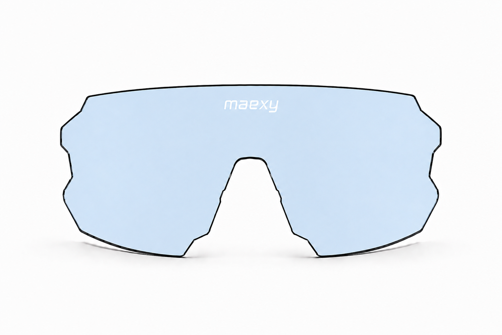 [EW-SP-PC-LEN-BLC-INTC-001] Maexy® Shift | Eyewear | Sports | PC-Lens  | CAT. 0 | Blue Clear | Anti Fog | Interchange | Replacement Lens