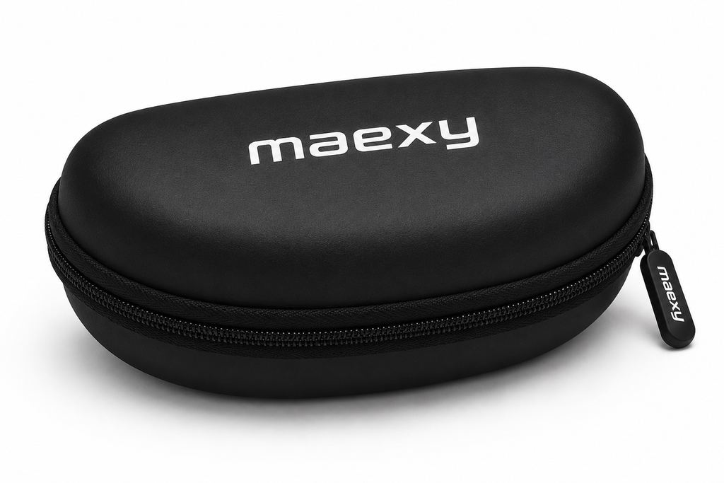 [EW-SP-HC-BLK-INTC-001] Maexy® Shift | Eyewear | Sports | Hardcase  | Black | Interchange
