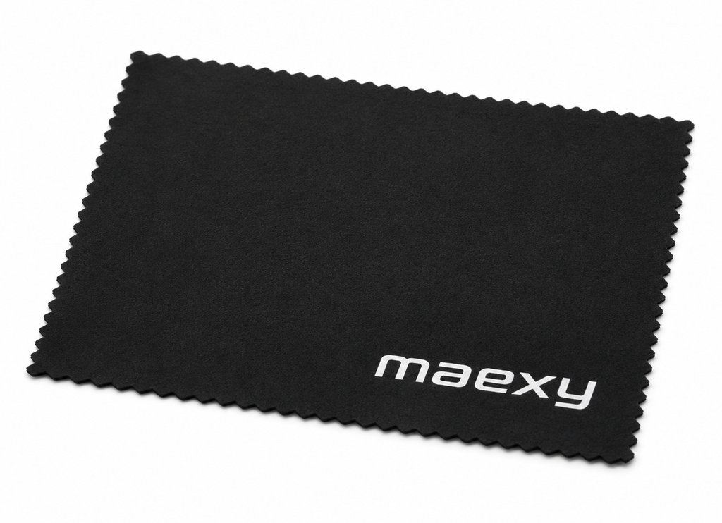 [EW-SP-MCC-BLK-INTC-001] Maexy® Shift | Eyewear | Sports | Micro Cleaning Cloth  | Black | Interchange