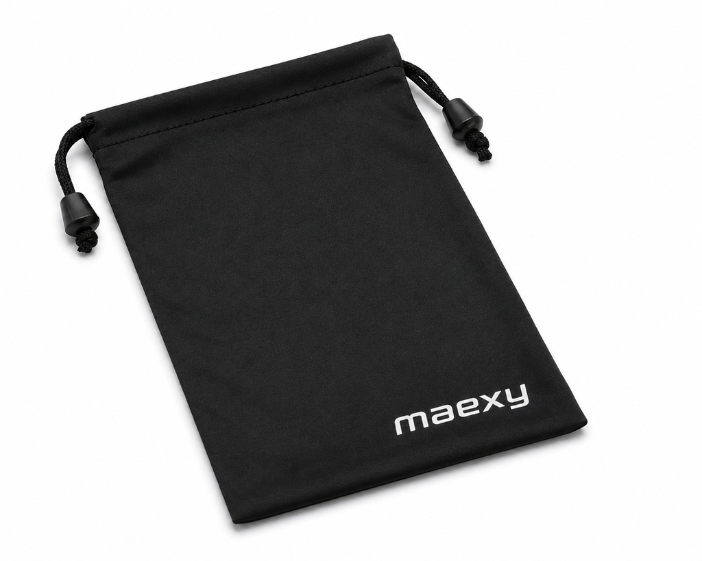 [EW-SP-MCP-BLK-INTC-001] Maexy® Shift | Eyewear | Sports | Micro Pouch  | Black | Interchange